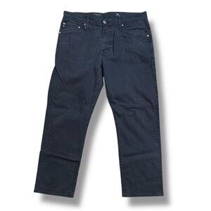 Adriano Goldschmied Reworked Pants Mens Washed Black The Graduate Leg Size 34/28